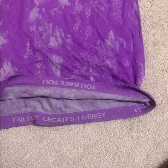 Lululemon Shadow Bloom Moonlit Magenta / Faint Lavender Swiftly Shirt - Picture 7 of 11